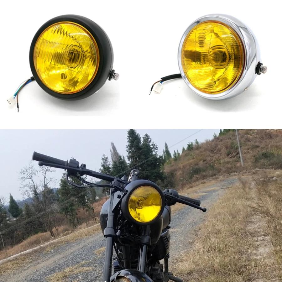 並行輸入品 5.75 インチ バイク ライト 5-3/4'' ハロゲン ヘッドライト