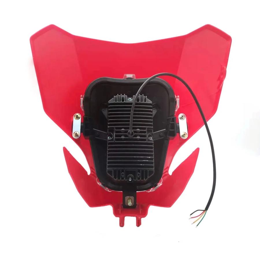 【並行輸入品】 バイク LED ヘッドライト エンデューロ MX スポーツ ヘッド ライト モト ヘッドライト ホンダ CRF450L CRF450XR CRF 125 110 250 450 R/F/L/RXの画像