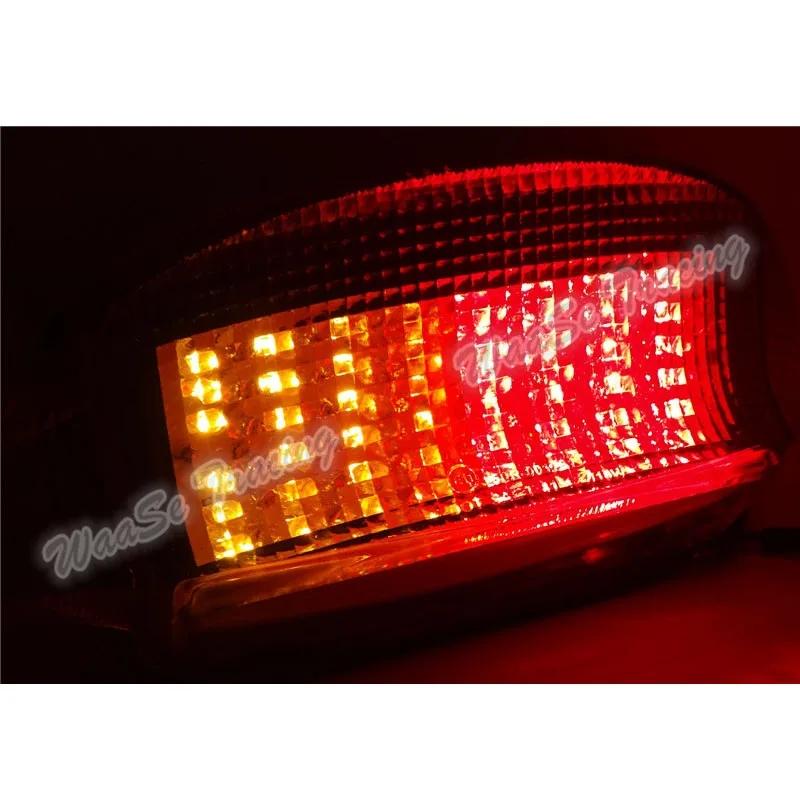 【並行輸入品】 Eマーク バイク リア テールライト テール ブレーキ ウィンカー LED ライト ランプ ホンダ xlv1000 バラデロ 1998年-2007年 カスタム パーツの画像