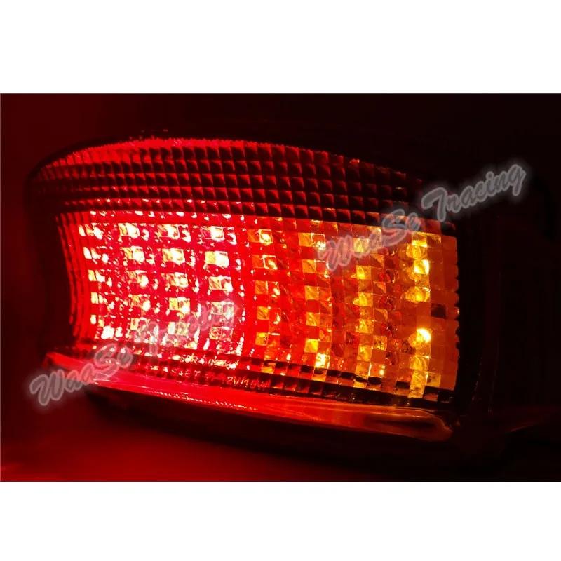【並行輸入品】 Eマーク バイク リア テールライト テール ブレーキ ウィンカー LED ライト ランプ ホンダ xlv1000 バラデロ 1998年-2007年 カスタム パーツの画像