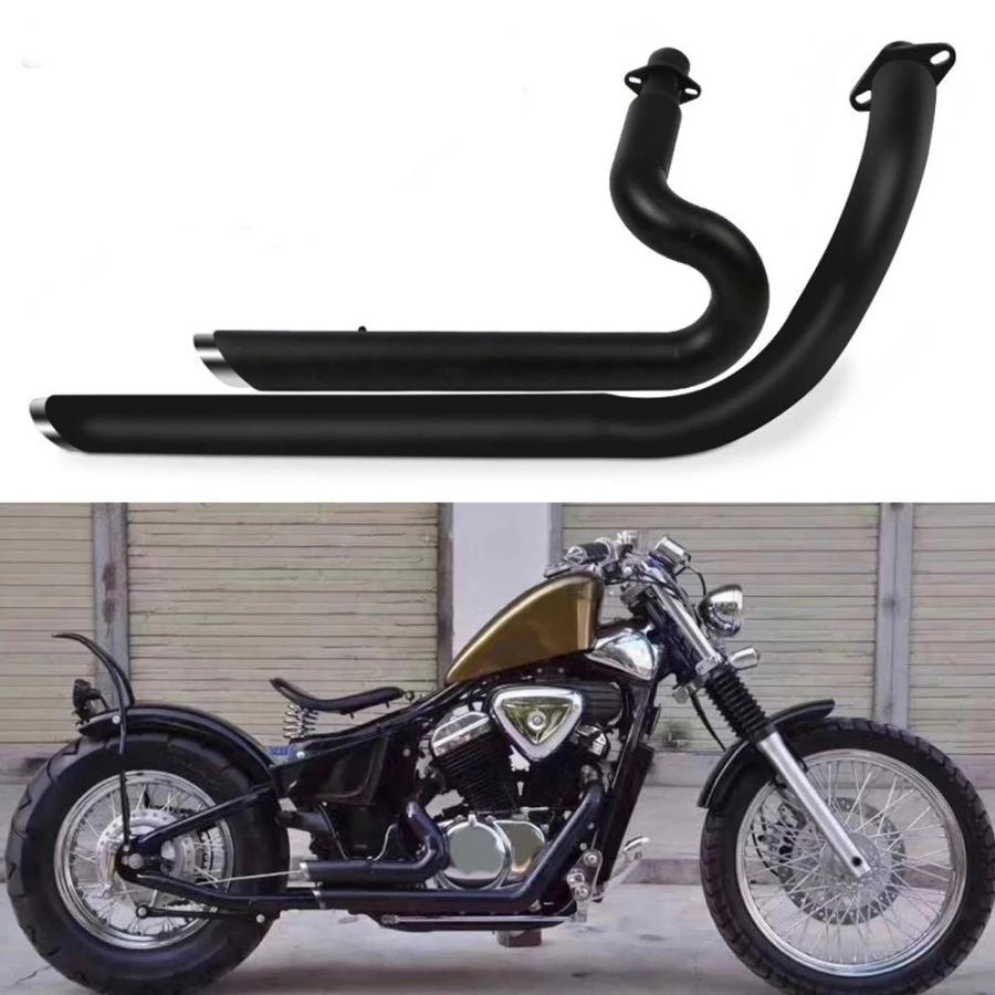 並行輸入品 バイク エキゾースト パイプ マフラー サイレンサー ホンダ