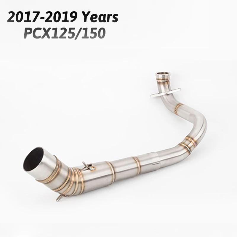 【並行輸入品】 PCX 125 150 エキゾースト ホンダ PCX125 PCX150 2010年-2019年 バイク スクーター マフラー ミドル パイプ エスケープ カスタム パーツの画像