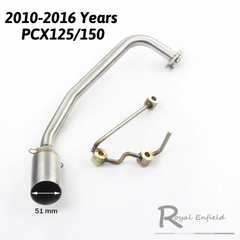 【並行輸入品】 PCX 125 150 エキゾースト ホンダ PCX125 PCX150 2010年-2019年 バイク スクーター マフラー ミドル パイプ エスケープ カスタム パーツの画像
