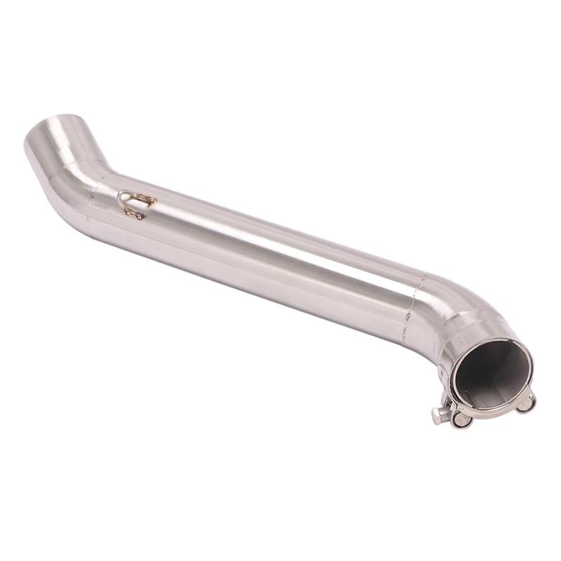 【並行輸入品】 Sリップ-On ホンダ VFR1200 VFR1200F VFR 1200 2009年 10 11 12 13 14 2015年 バイク エキゾースト マフラー 中間 パイプ エスケープ チューブの画像
