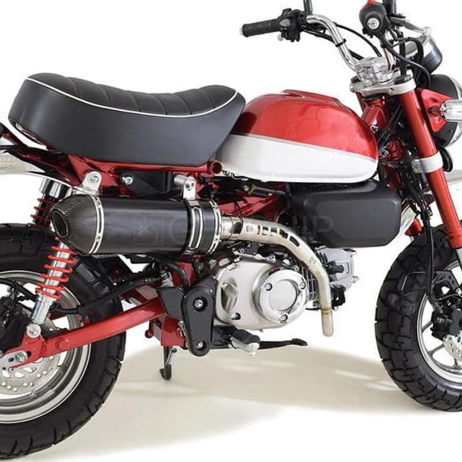 並行輸入品 ホンダ モンキー 2019年 2020年 2021年 2022年 モンキー 125 エスケープ バイク エキゾースト マフラー ヘッドer パイプ 51mm Sリップ-on カス_2