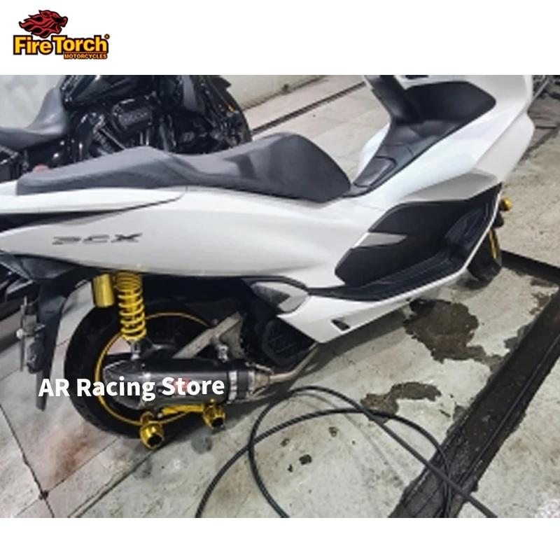 並行輸入品 PCX 125 150 バイク スクーター エキゾースト マフラー