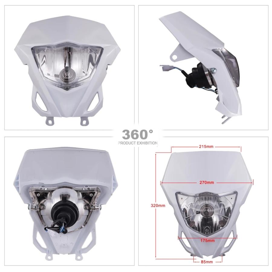 【並行輸入品】 バイク ヘッドライト LED ヘッドライト ヘッド ライト ヤマハ WR250F 2015年-2019年 WR450F WR 250F 450F WRF MX エンデューロ ダート ピットの画像