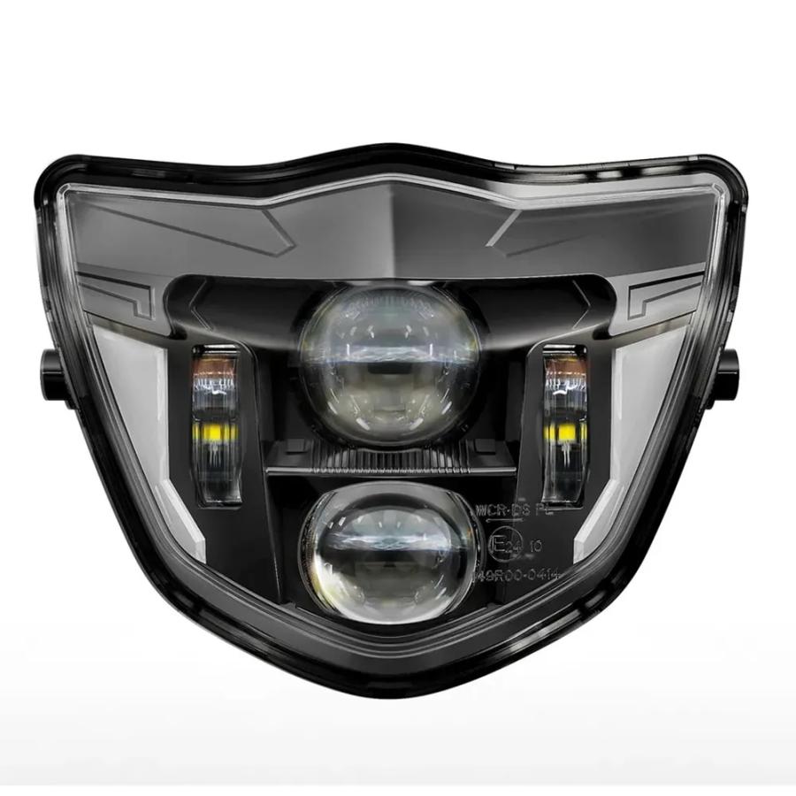 【並行輸入品】 LED バイク ヘッドライト DRL ヤマハ WR250F WR250R WR450F YZ250F YZ450F YZ TTR WR FX MX エンデューロ ダート バイク バイク LED ライト カ