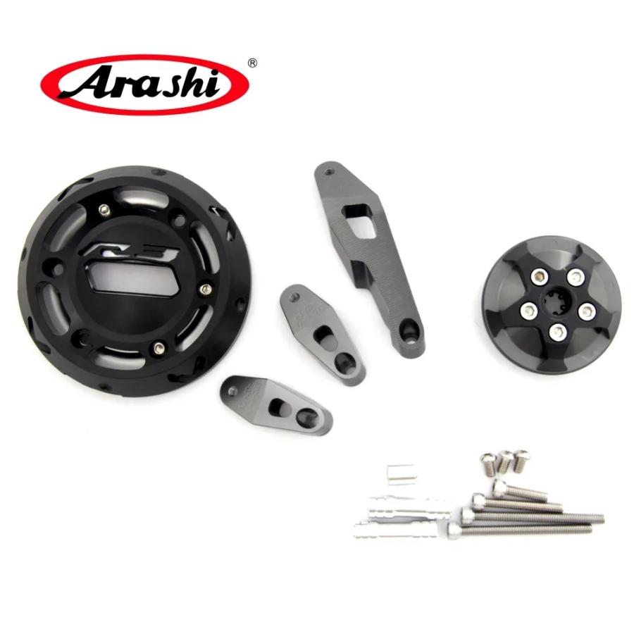 【並行輸入品】 Arashi YZF-R3 エンジン プロテクター Anti Crash パッド ヤマハ YZF-R3 2013年 2014年 Falling プロテクト YZF-R 3 YZF R-3 2013年 2014年 カ_6
