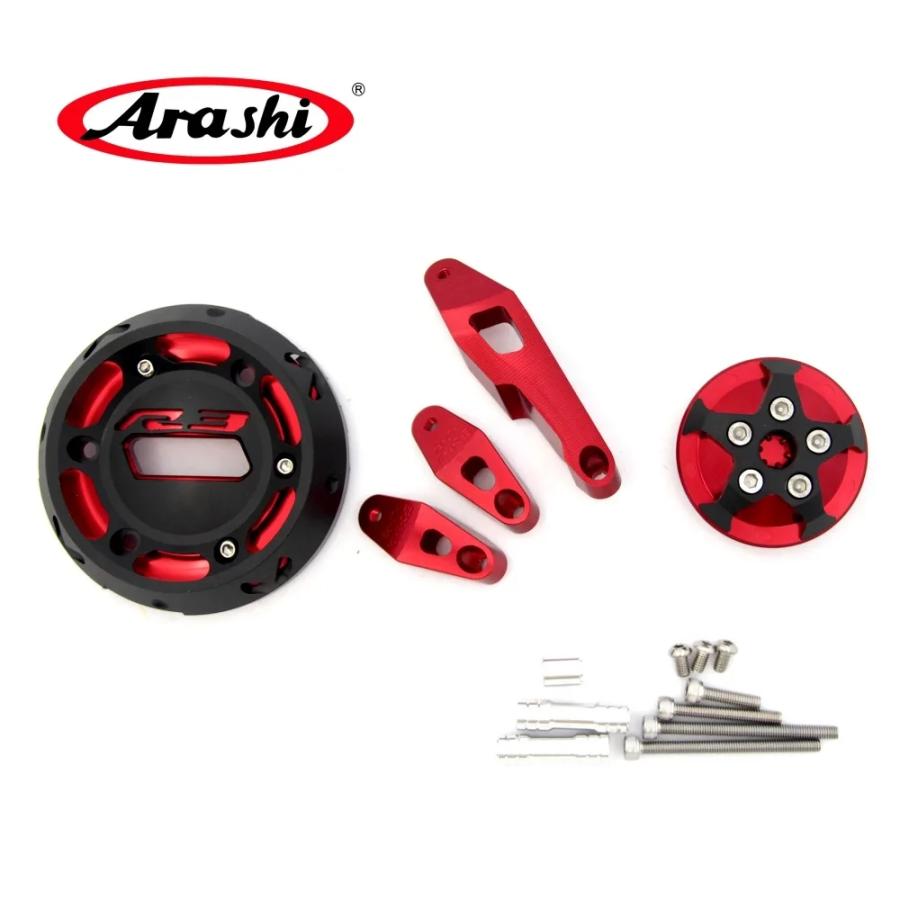 【並行輸入品】 Arashi YZF-R3 エンジン プロテクター Anti Crash パッド ヤマハ YZF-R3 2013年 2014年 Falling プロテクト YZF-R 3 YZF R-3 2013年 2014年 カ_8