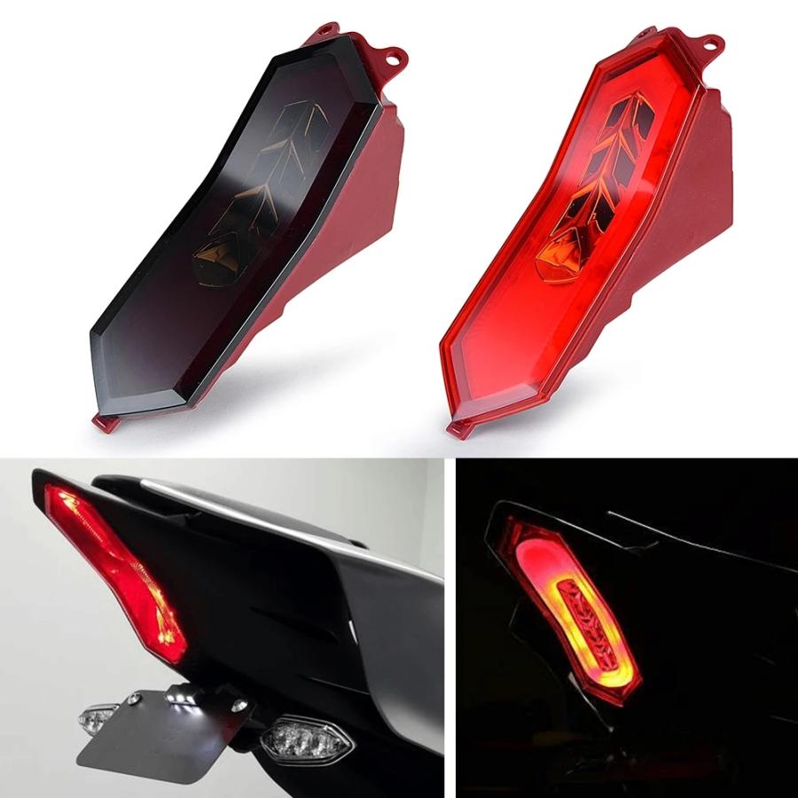 並行輸入品】 バイク LED ブレーキ ランプ テールライト ウィンカー