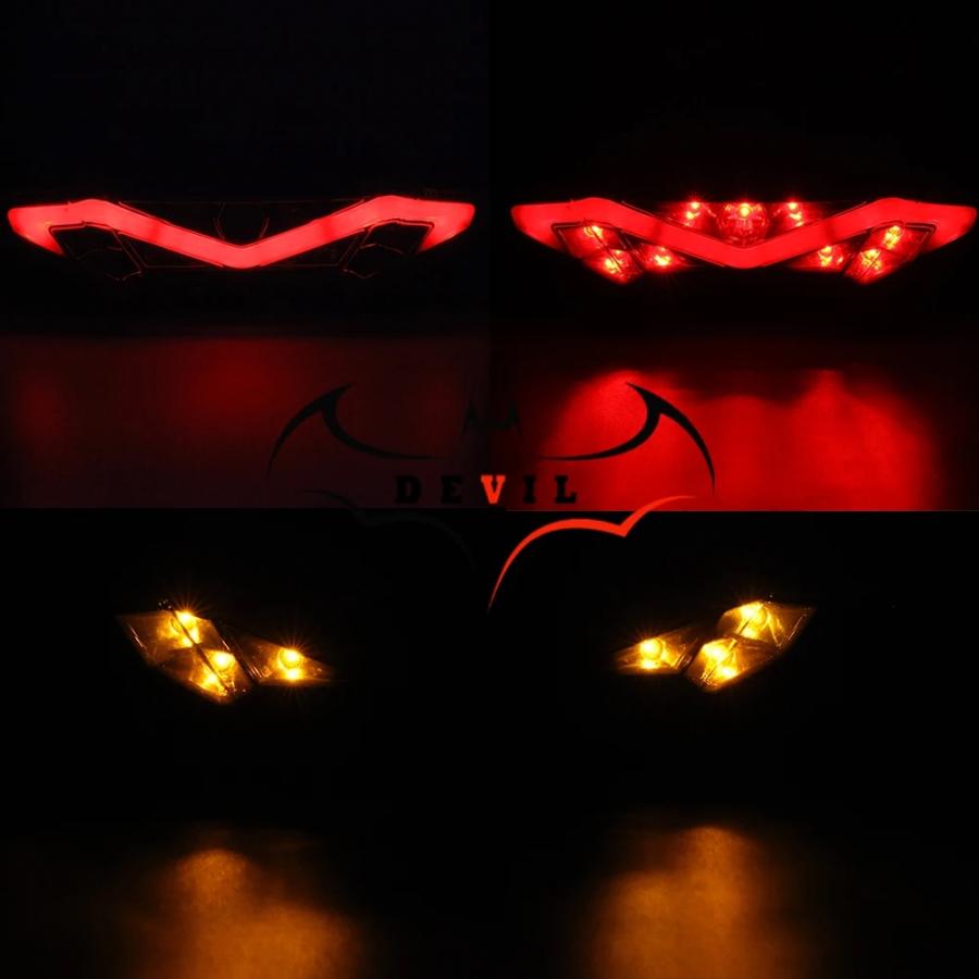 【並行輸入品】 MT09 バイク ブレーキ ウィンカー テールライト LED ヤマハ MT09 トレーサー 900/GT MT10 FZ09 FJ09 MT-10 FZ10 カスタム パーツ_3