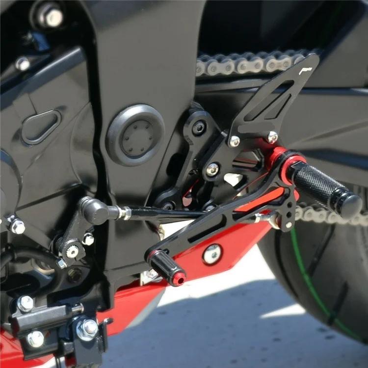 【並行輸入品】 バイク CNC 調整可 リア セット フットレスト スズキ GSX-S750 2015年-2020年 GSR750 2011年-2017年 フットレスト カスタム パーツ_5