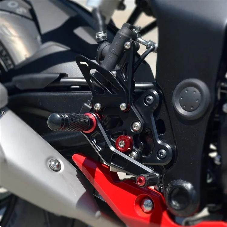 【並行輸入品】 バイク CNC 調整可 リア セット フットレスト スズキ GSX-S750 2015年-2020年 GSR750 2011年-2017年 フットレスト カスタム パーツ_6