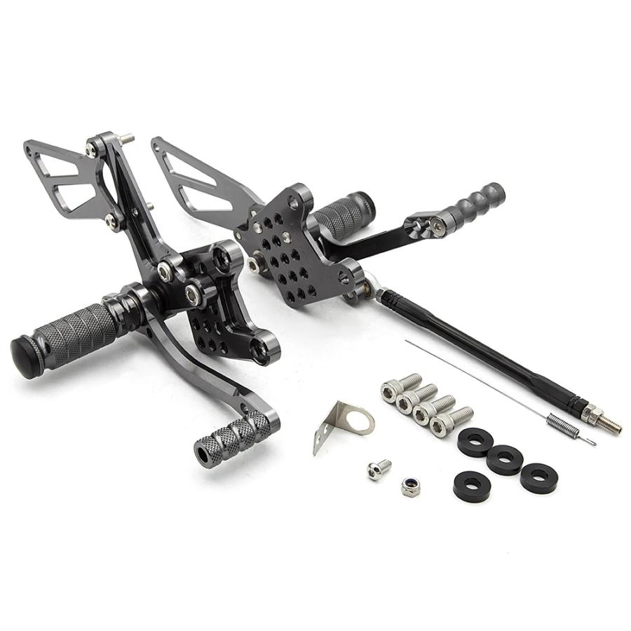 【並行輸入品】 スズキ GSXR600 GSXR750 1996年-2005年 SV650 SV1000 1998年-2014年 バイク リア セット フットレスト フットペグ シフト ギア レバー フット_11