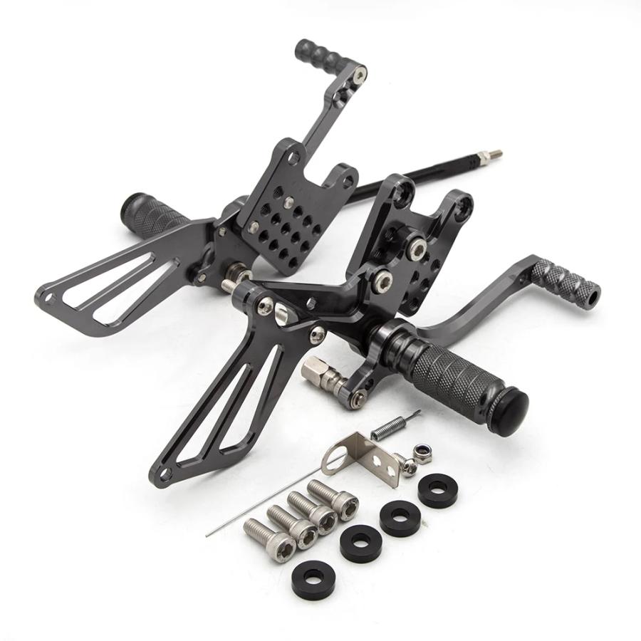 【並行輸入品】 スズキ GSXR600 GSXR750 1996年-2005年 SV650 SV1000 1998年-2014年 バイク リア セット フットレスト フットペグ シフト ギア レバー フット_13