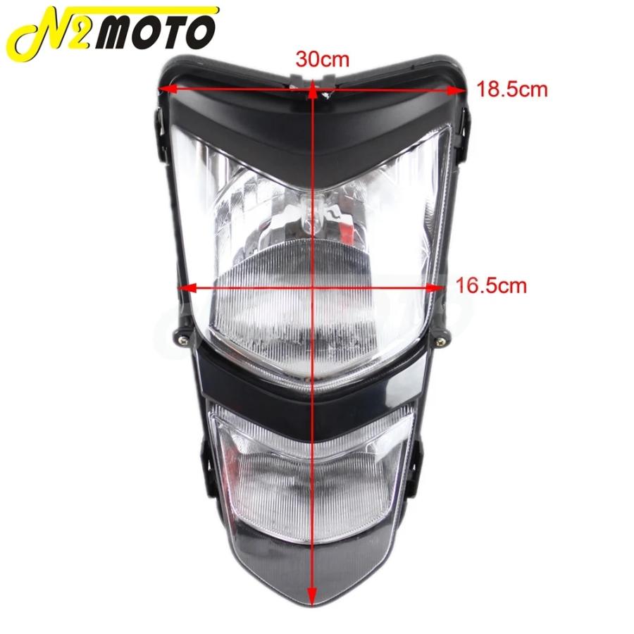 【並行輸入品】 バイク ATV Off Road Filaments ランプ 12V/25W ヘッドライト フロント ヘッドライト スズキ LTZ400 LTZ400Z 03-08 カワサキ KFX KSF400 カスタの画像