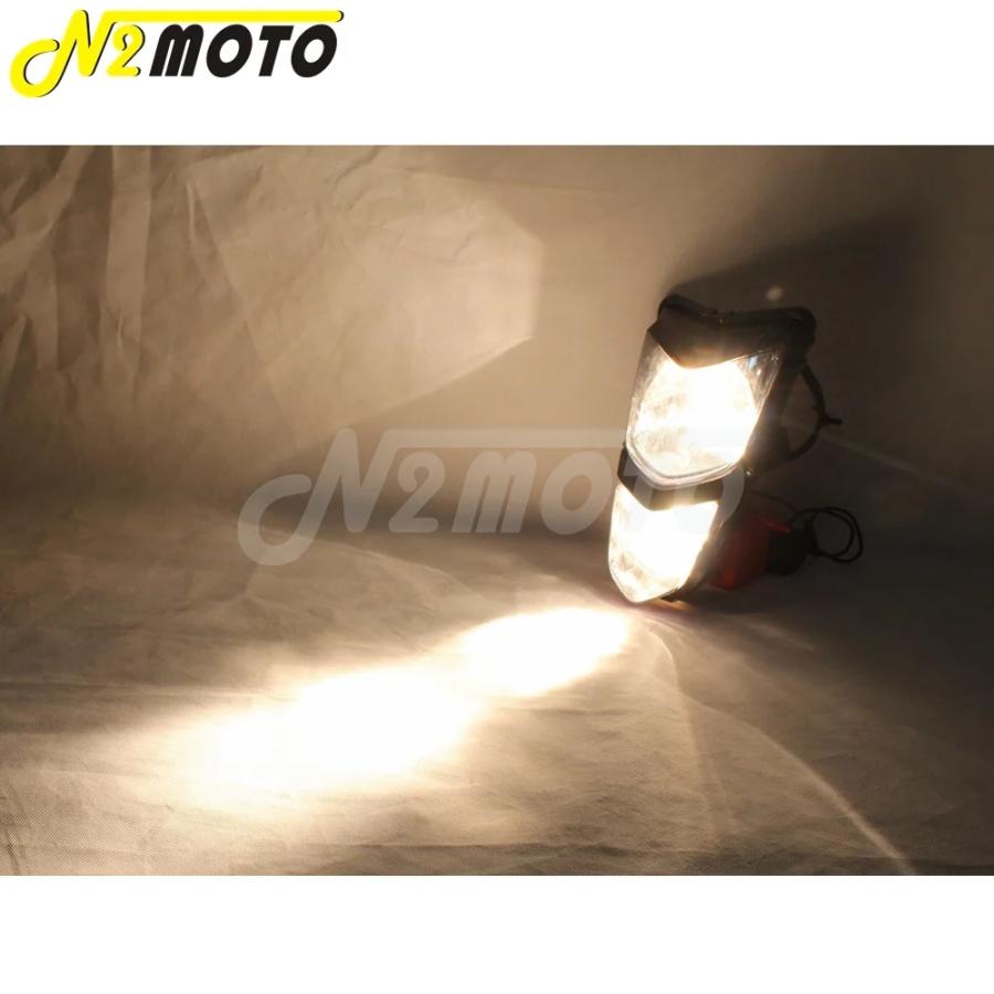 【並行輸入品】 バイク ATV Off Road Filaments ランプ 12V/25W ヘッドライト フロント ヘッドライト スズキ LTZ400 LTZ400Z 03-08 カワサキ KFX KSF400 カスタの画像