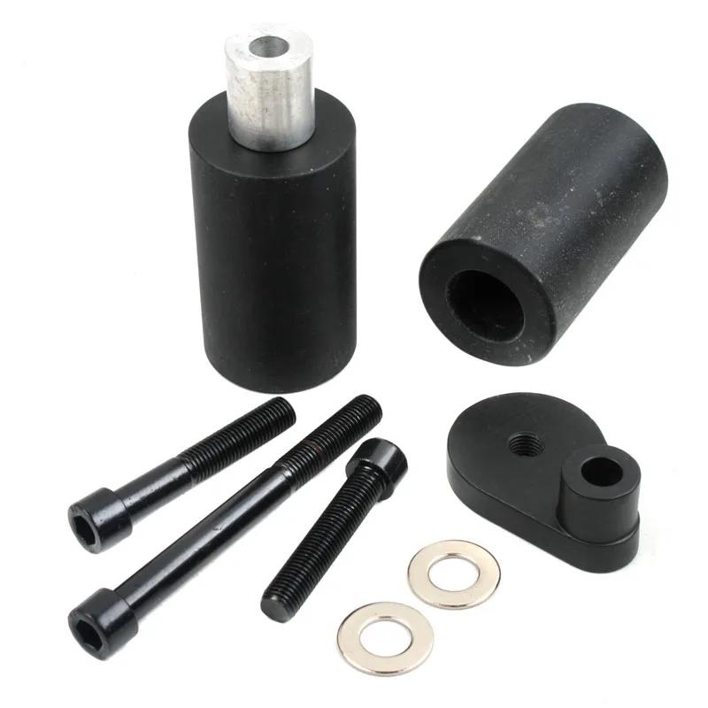 【並行輸入品】 ブラック/カーボン スズキ GSXR 600/750 GSXR750 GSXR600 2000年 2001年 2002年 2003年 バイク フレーム s Falling Crash エンジン プロテクタ_3