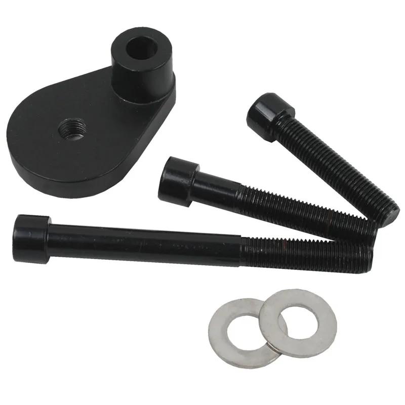 【並行輸入品】 ブラック/カーボン スズキ GSXR 600/750 GSXR750 GSXR600 2000年 2001年 2002年 2003年 バイク フレーム s Falling Crash エンジン プロテクタ_5
