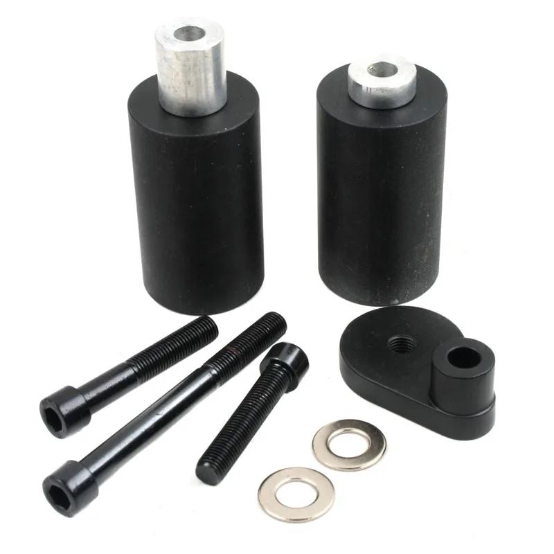 【並行輸入品】 ブラック/カーボン スズキ GSXR 600/750 GSXR750 GSXR600 2000年 2001年 2002年 2003年 バイク フレーム s Falling Crash エンジン プロテクタ_7