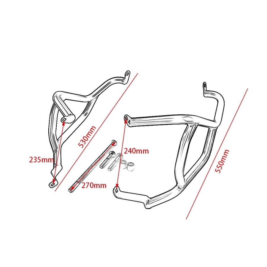 【並行輸入品】 2021年 GSX S750 エンジン ガード クラッシュバー フレーム プロテクター バンパー スズキ GSX-S GSXS GSX S 750 2017年-2023 2022年バイク カ_5