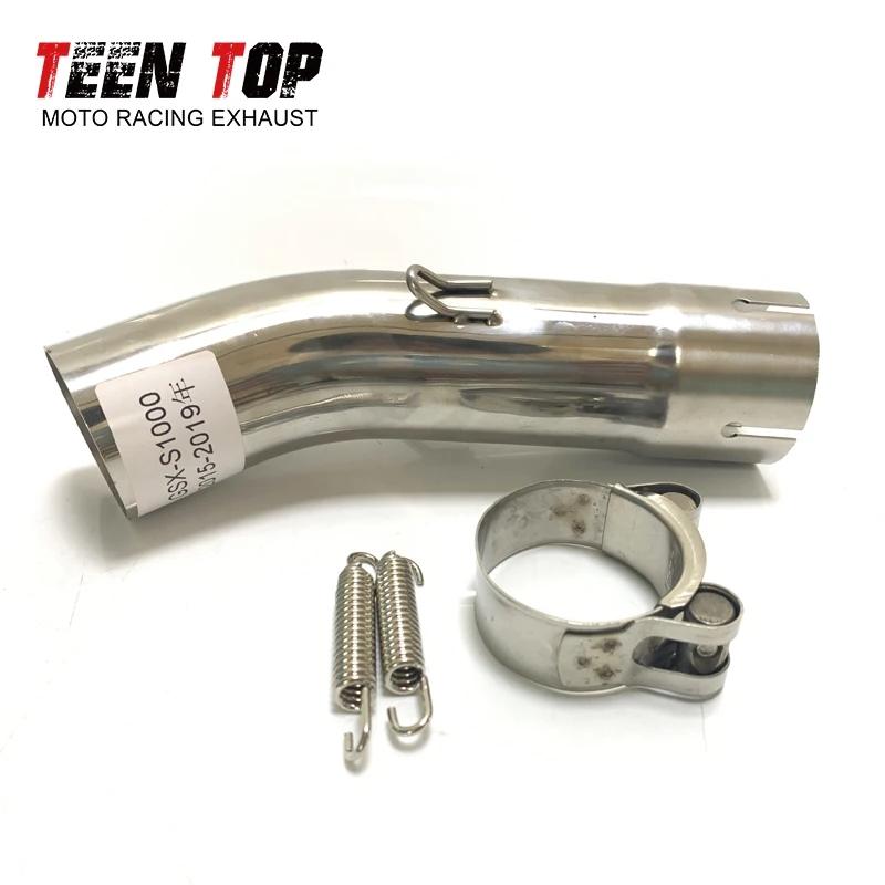 【並行輸入品】 スズキ GSXS1000 GSXS1000F エキゾースト ミドル パイプ 2015年-2021年 51mm バイク エキゾースト マフラー GSX-S1000 GSX-S1000F チューブ カの画像