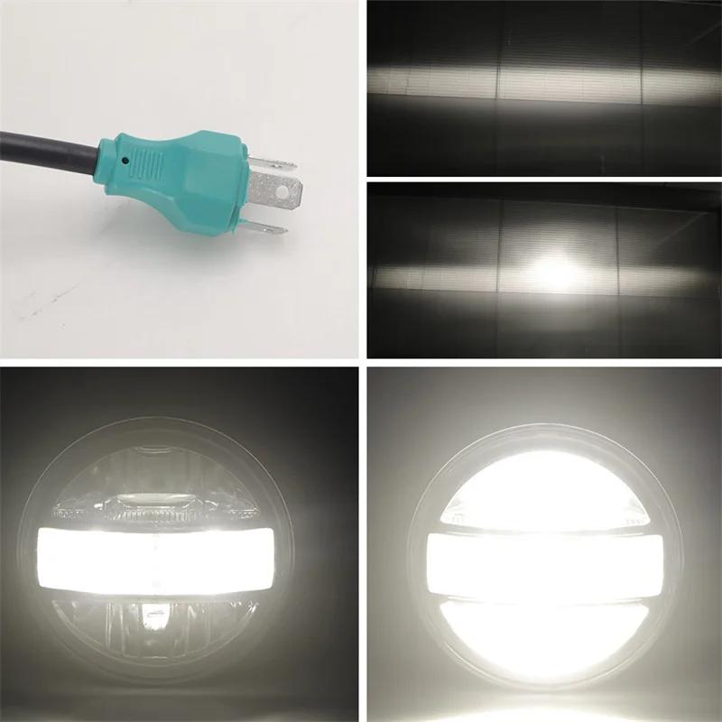【並行輸入品】 5-3/4\" 5.75\" バイク LED プロジェクター ヘッドライト ハーレー スポーツスター 1200 XL1200L カスタム XL1200C 883 XL883 883L XL883R 48 カの画像