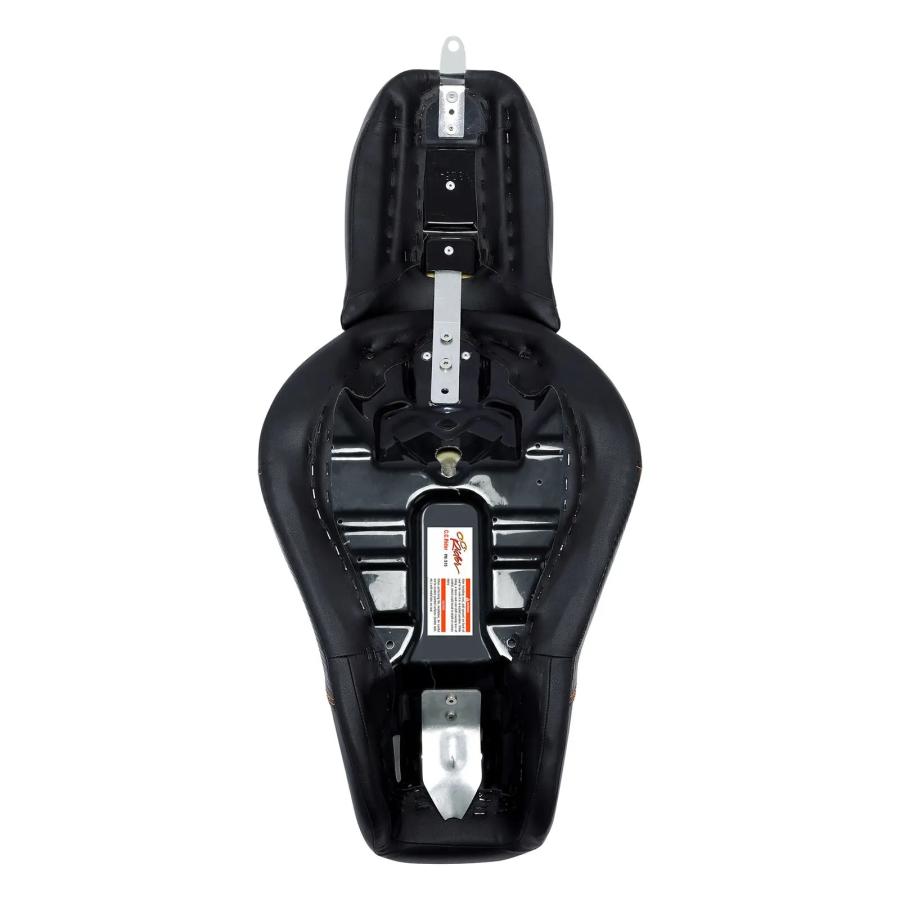 【並行輸入品】 バイク ブラック+レッド ドライブr ライダー ＆ シート ハーレー アイアン 883 XL883N 2016年 2017年 2018年 2019年 2020年 2021年 2022年 202の画像
