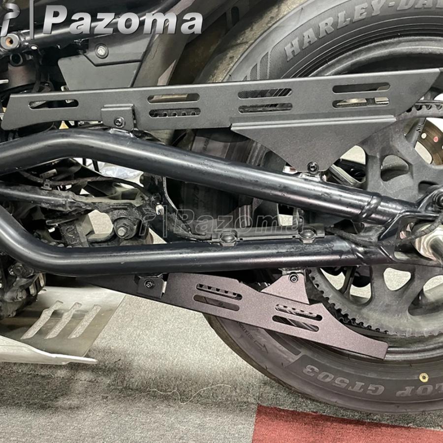 【並行輸入品】 バイク Belt チェーン カバー ガード ハーレー スポーツスター S 1250 RH1250S 2021年-2023 バイクs ホイール s カバー プロテクト カスタム パの画像