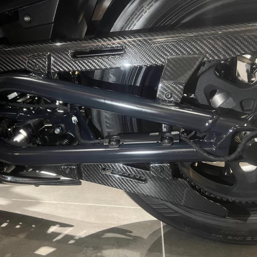 【並行輸入品】 ハーレー スポーツスター S 1250 RH1250S 2021年 2022年 2023 バイク カーボン チェーン Belt ガード カバー カスタム パーツの画像