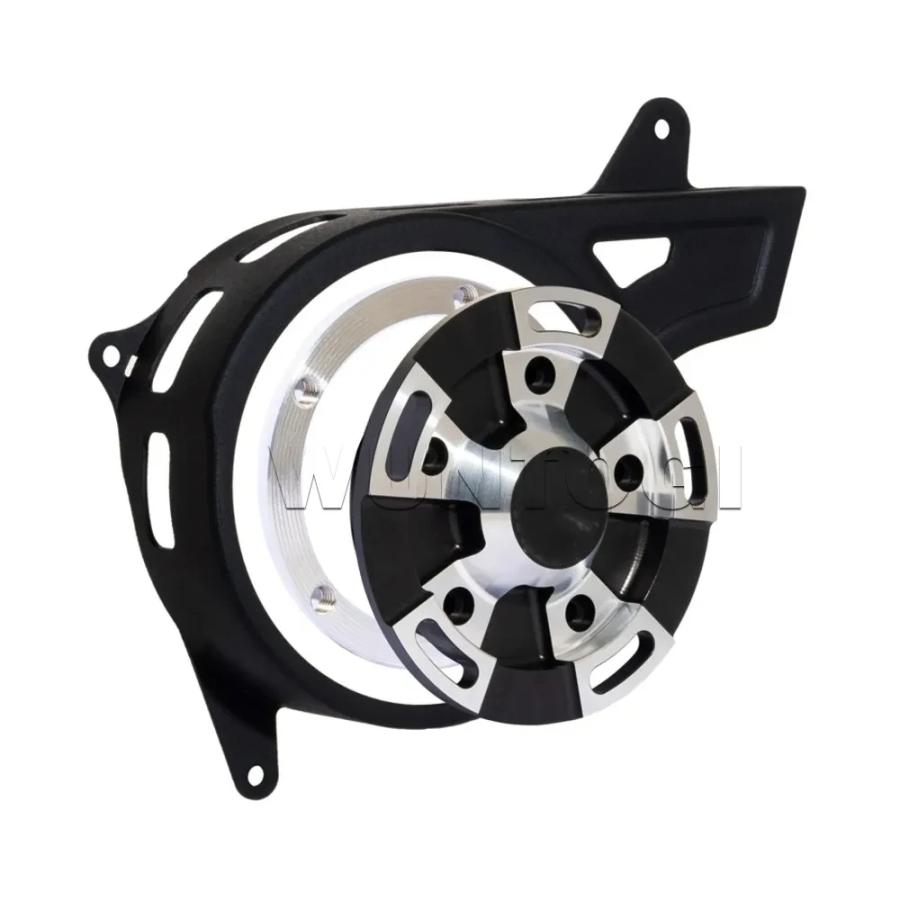 【並行輸入品】 975 スポーツスター ハーレー スポーツスター S 1250 RH1250S ナイトスター RH975 スプロケット カバー Rotating プーリー プロテクター カスタの画像