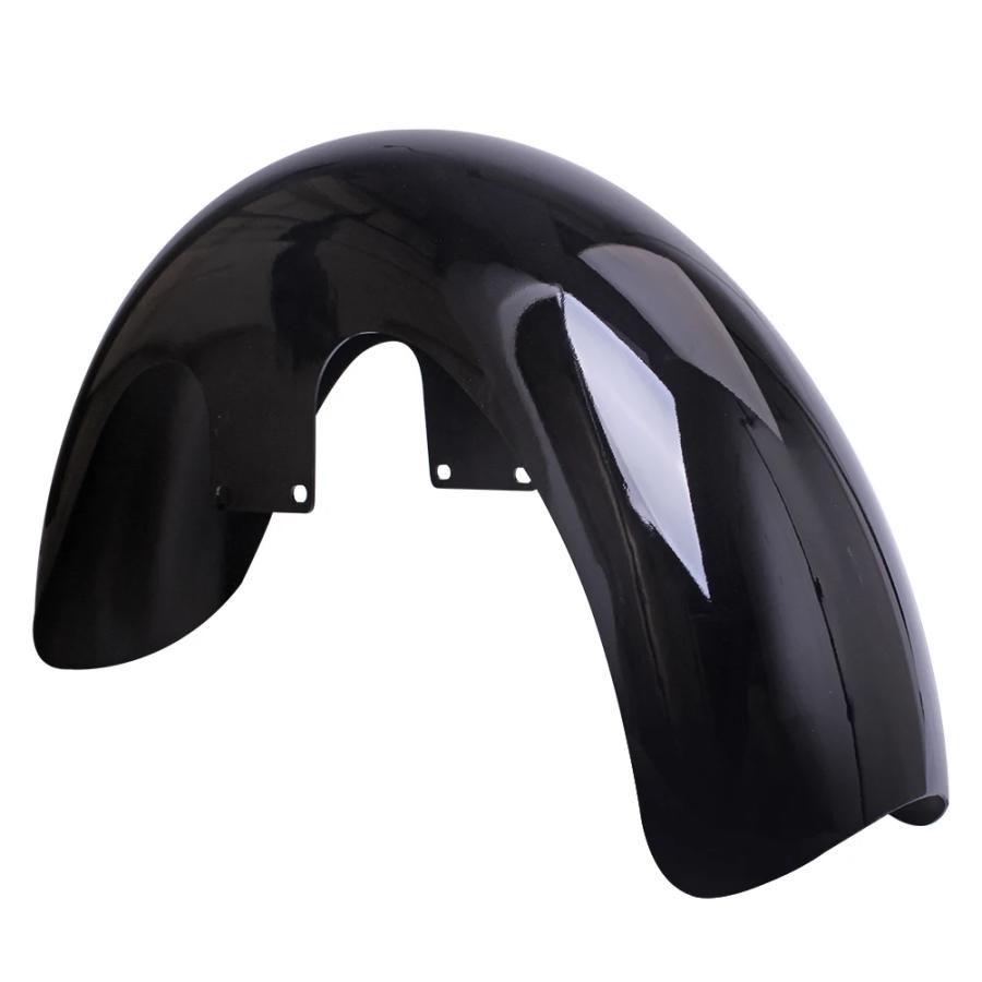 【並行輸入品】 バイク Vivid ブラック 23\" ホイール フロント フェンダー ハーレー ツーリング Road エレクトラグライド CVO トライグライド クラシック カスの画像