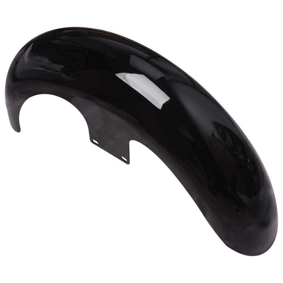 【並行輸入品】 バイク Vivid ブラック 23\" ホイール フロント フェンダー ハーレー ツーリング Road エレクトラグライド CVO トライグライド クラシック カスの画像