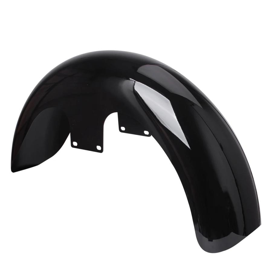 【並行輸入品】 バイク Vivid ブラック 23\" ホイール フロント フェンダー ハーレー ツーリング Road エレクトラグライド CVO トライグライド クラシック カスの画像