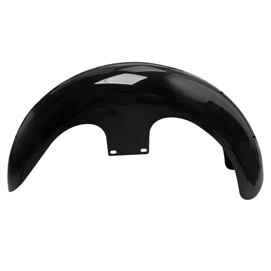 【並行輸入品】 バイク Vivid ブラック 23\" ホイール フロント フェンダー ハーレー ツーリング Road エレクトラグライド CVO トライグライド クラシック カスの画像