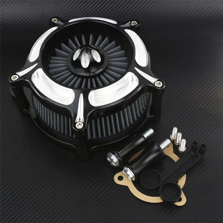 並行輸入品】 バイク Turbine エアー クリーナー インテーク フィルタ