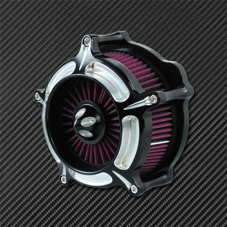 並行輸入品】 バイク Turbine エアー クリーナー インテーク フィルタ