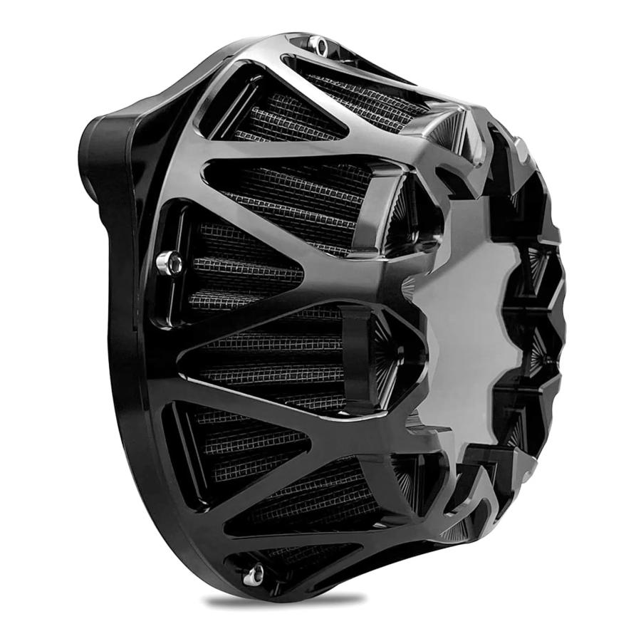 クロス型ビレットエアクリーナー 並行輸入品】 ContrasTクロス エアー クリーナーs フィルタ― ハーレー