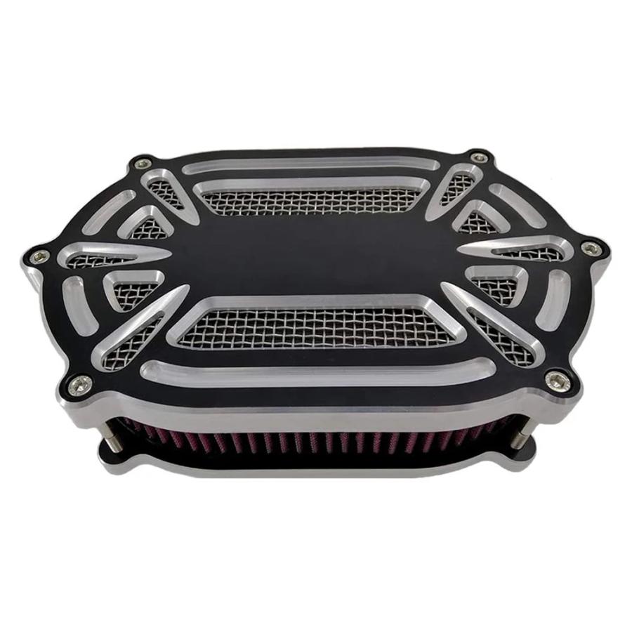 【並行輸入品】 バイク Oval エアー フィルタ― インテーク クリーナー キット ハーレー XL スポーツスター 883 ソフテイル ダイナ ツーリング ビッグツインカ_7