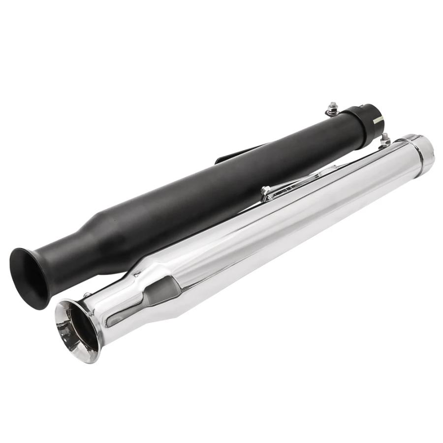 【並行輸入品】 540MM バイク レトロ テール エキゾースト マフラー パイプ レッドucer ハーレー カフェレーサー ボバー チョッパー カスタム カスタム パーツの画像