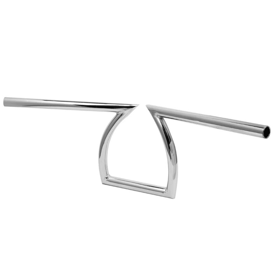 【並行輸入品】 汎用 バイク 7/8\" 1\" ハンドル バーs Z Drag Ape Hanger ハーレー ヤマハ ホンダ スズキ カフェレーサー チョッパー ボバー カスタム カスタムの画像