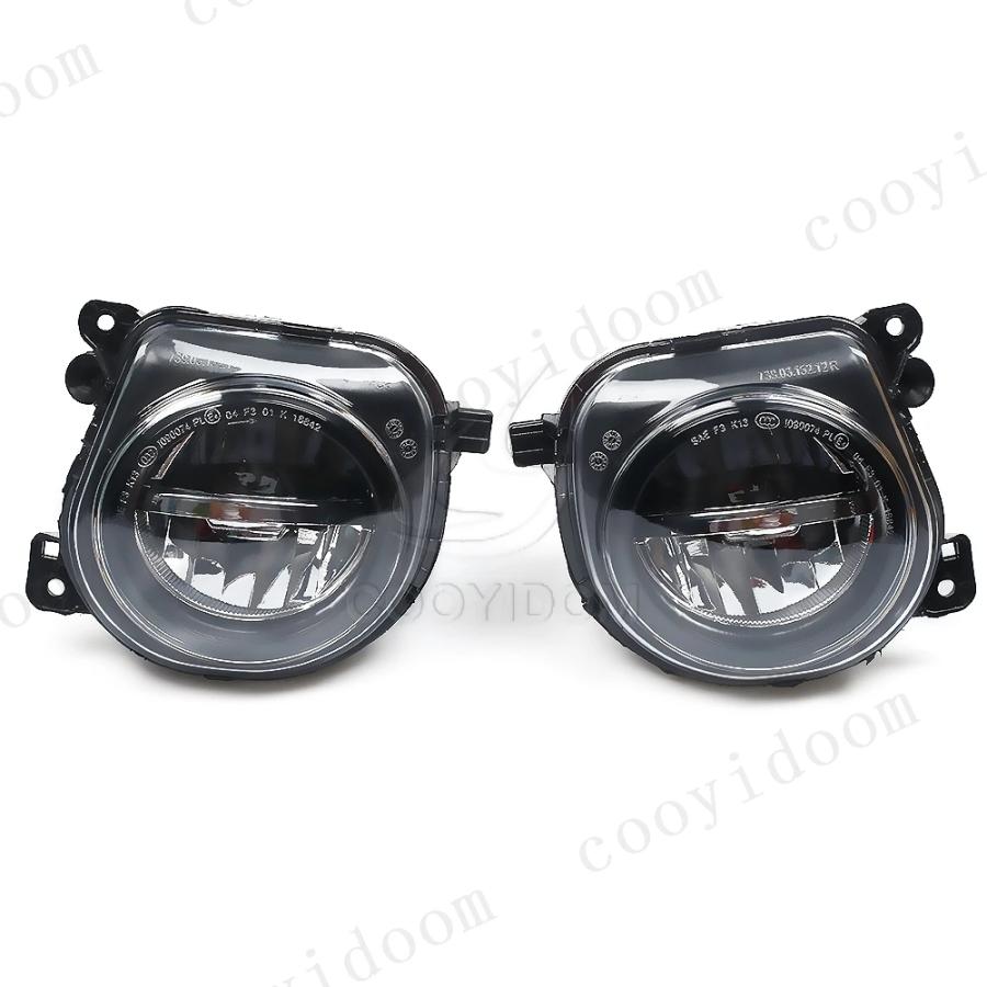 【並行輸入品】 フロント バンパー LED フォグ ライト フォグ ランプ ランプ BMW 5 シリーズ F07 F10 F11 LCI 528i 535i 550i 2013年 2014年 2015年 フォグライの画像