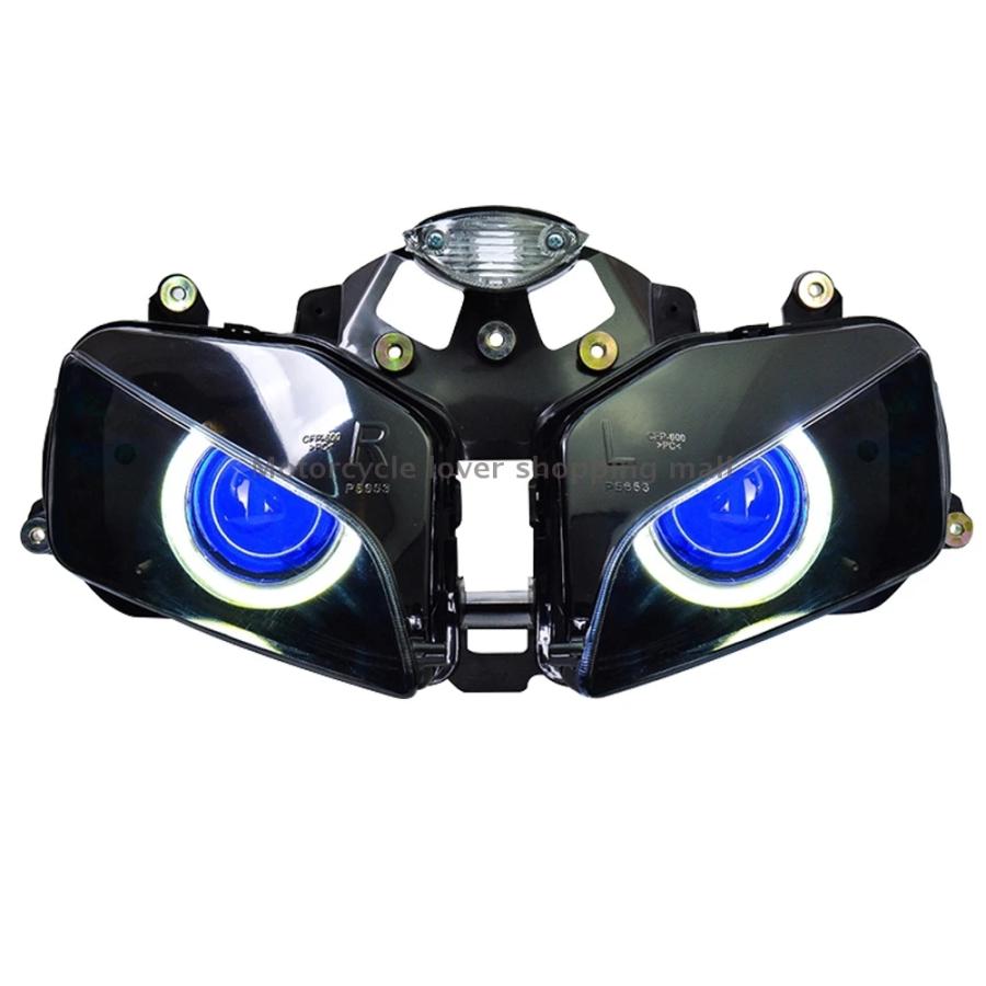 並行輸入品 バイク カスタム イカリング LED ヘッドライト HID