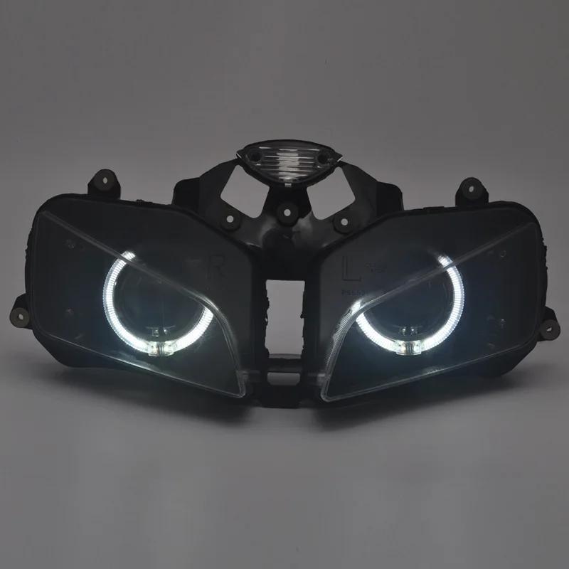 並行輸入品 バイク カスタム イカリング LED ヘッドライト HID