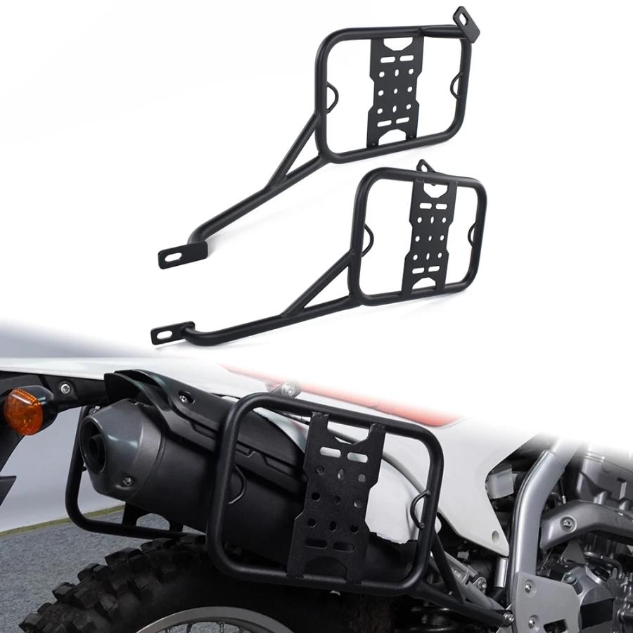 並行輸入品 バイク サドルバッグ ブラケット Panniers ラック サイド