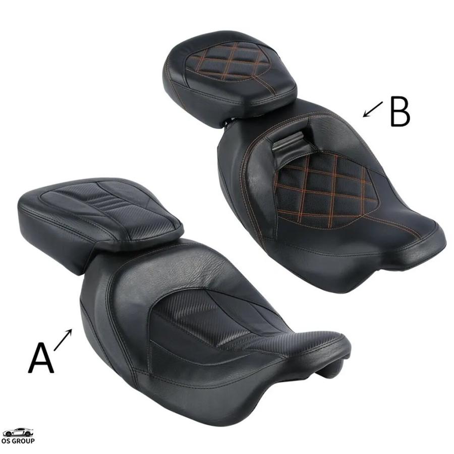 並行輸入品】 バイク Two-Piece 2-Up ドライブr シート ハーレー