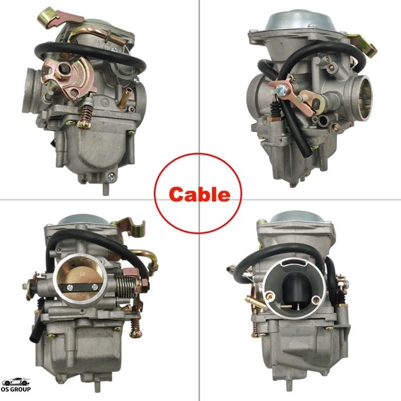 Carburatore Carb Per Suzuki GN 250 GN250 Carburatore GN300 Dr250 Sr250 Roketa Jianshe JS400-7 Hensim HS400 Scout 300CC-400CCCarb GN250 Carburatore Kit Carburatore(GN250-Hand