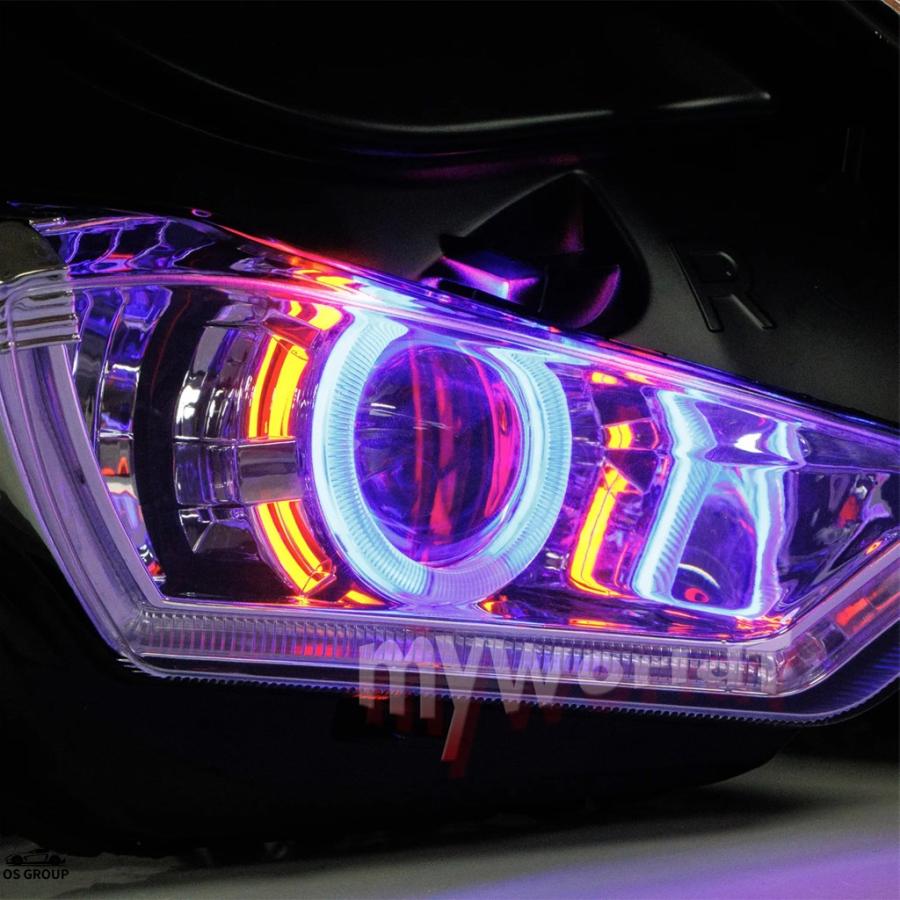 最終値下げ！ YZF-R25 HID ヘッドライト RG10J イカリング デーモンアイ ヘッドライト ヘッドランプ YZF-R25 YZFR25 RG10J
