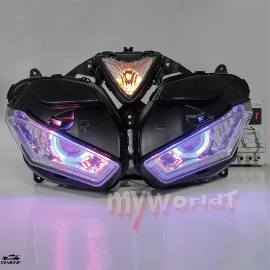 並行輸入品】 ヤマハ YZF R3 R25 2013年 - 2017年 バイク ヘッドライト